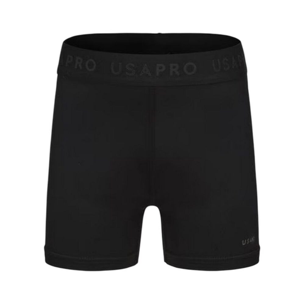 USA Pro Girls Training Shorts / Black